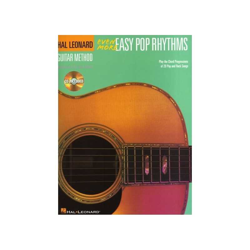 GUITAR METHOD : EVEN MORE EASY POP RHYTHMS (+CD)