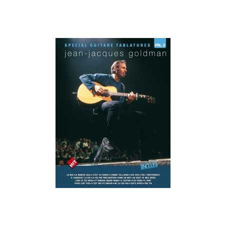 SPÉCIAL GUITARE TABLATURES JEAN-JACQUES GOLDMAN VOL.2
