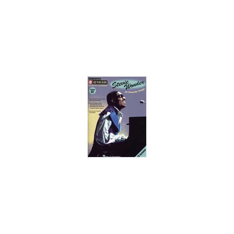 JAZZ PLAY ALONG VOL.52 STEVIE WONDER
