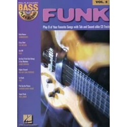 BASS PLAY ALONG VOL.5 FUNK (+CD)