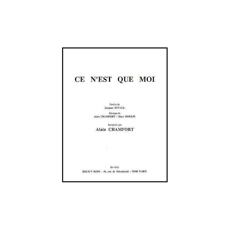 CE N'EST QUE MOI