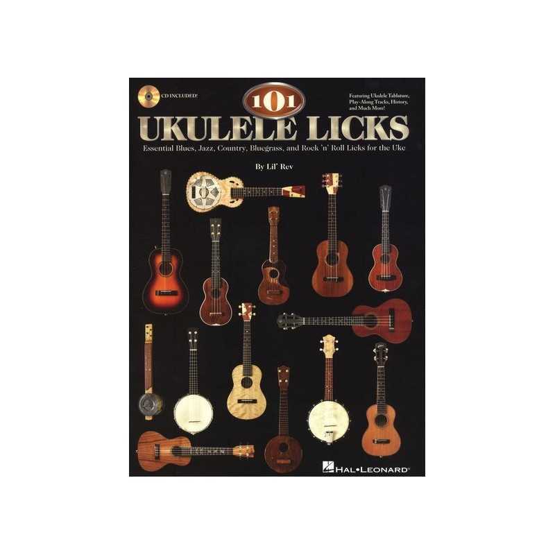 101 UKULELE LICKS (+CD)
