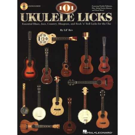 101 UKULELE LICKS (+CD)