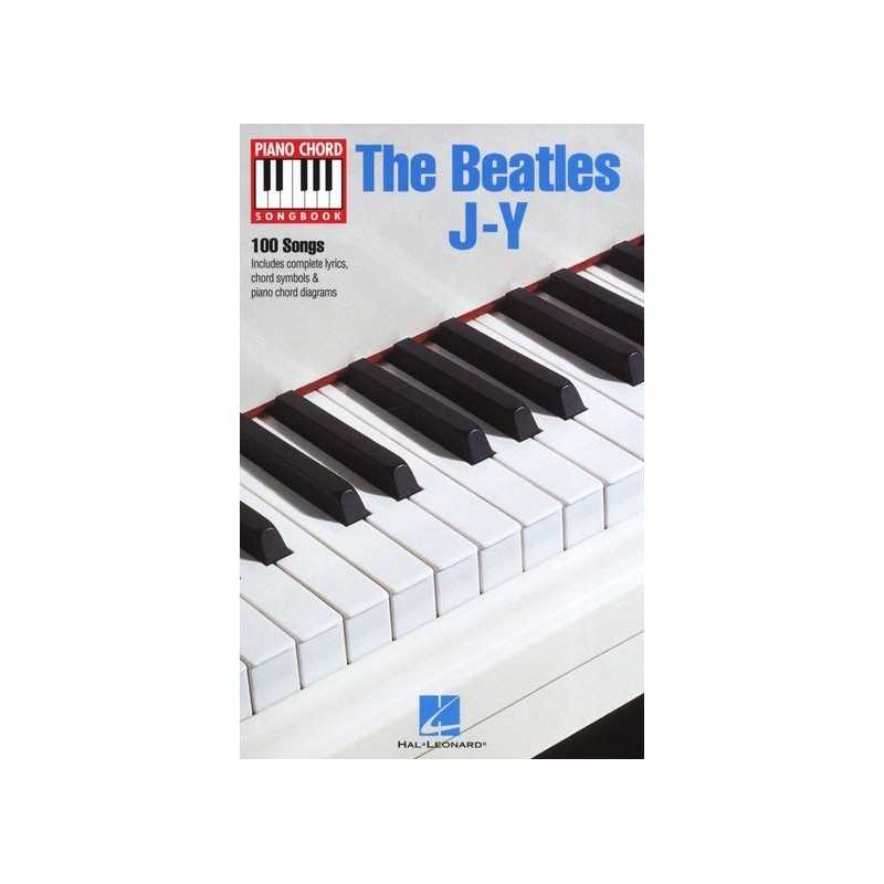 PIANO CHORD SONGBOOK : THE BEATLES J-Y
