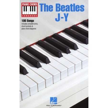 PIANO CHORD SONGBOOK : THE BEATLES J-Y