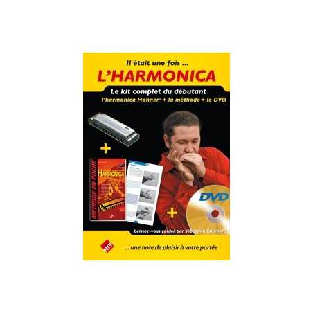 IL ETAIT UNE FOIS...L'HARMONICA (METHODE + DVD + HARMONICA HOHNER)