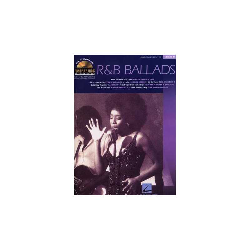 PIANO PLAY-ALONG VOL.20 R&B BALLADS (+CD)
