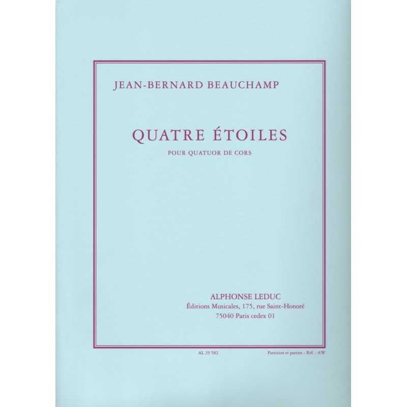 QUATRE ÉTOILES (pour quatuor de cors)