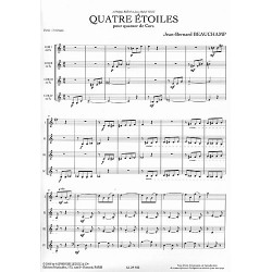 QUATRE ÉTOILES (pour quatuor de cors)