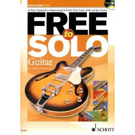 FREE TO SOLO GUITAR (+CD)