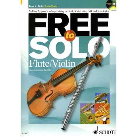 FREE TO SOLO FLUTE/VIOLIN (+CD)