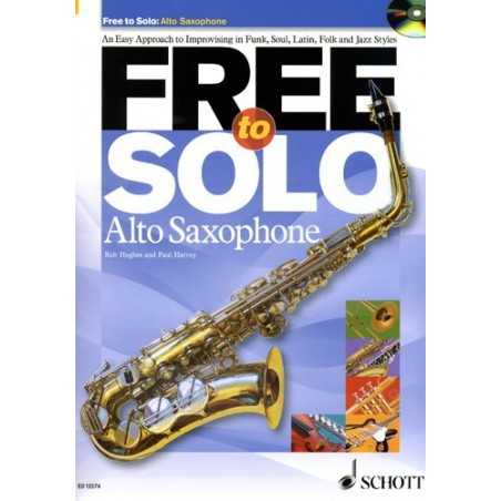 FREE TO SOLO ALTO SAXOPHONE (+CD)