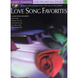 EASY PIANO CD PLAY-ALONG VOL.6 LOVE SONG FAVORITES (+CD)