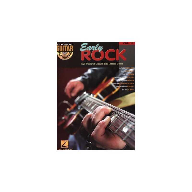 GUITAR PLAY-ALONG VOL.11 EARLY ROCK (+CD)