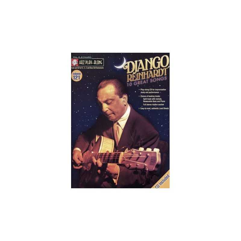 JAZZ PLAY-ALONG VOL.121 DJANGO REINHARDT (+CD)