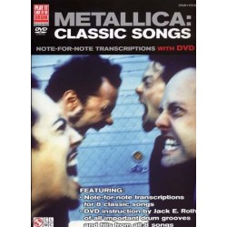 METALLICA CLASSIC SONGS DRUM (+DVD)