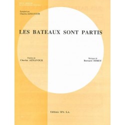 LES BATEAUX SONT PARTIS