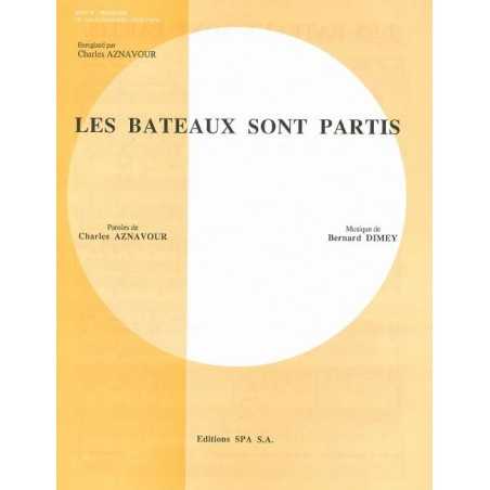 LES BATEAUX SONT PARTIS