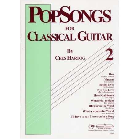 POP SONGS FOR CLASSICAL GUITAR VOL.2