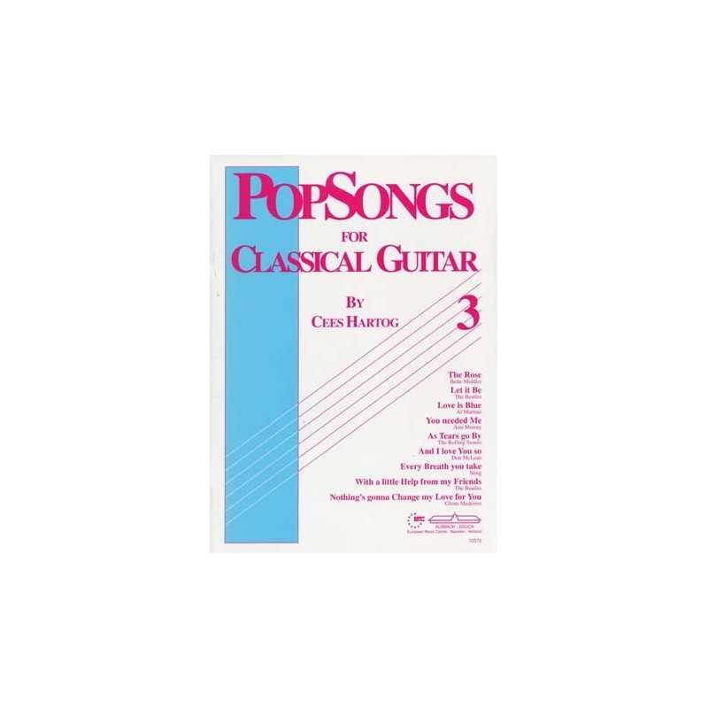 POP SONGS FOR CLASSICAL GUITAR VOL.3