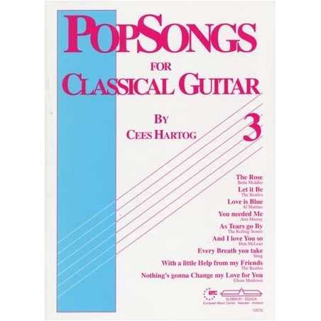 POP SONGS FOR CLASSICAL GUITAR VOL.3