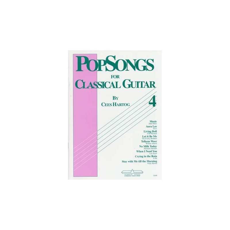 POP SONGS FOR CLASSICAL GUITAR VOL.4