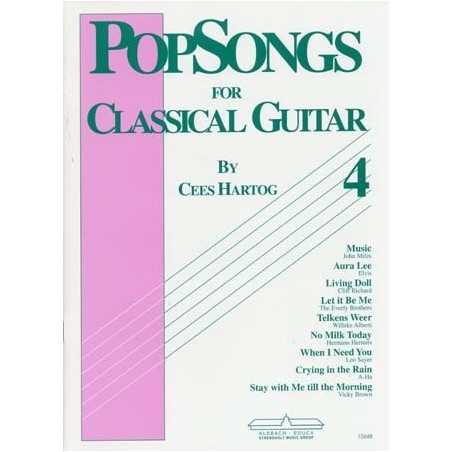 POP SONGS FOR CLASSICAL GUITAR VOL.4