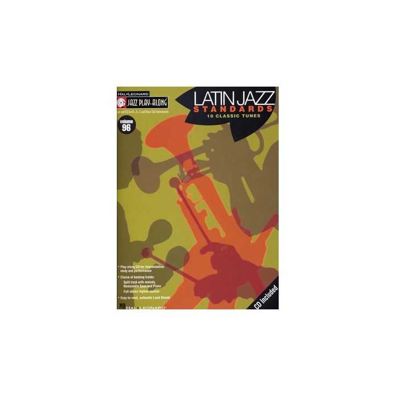 JAZZ PLAY- ALONG VOL.96 - LATIN JAZZ STANDARDS (+CD)