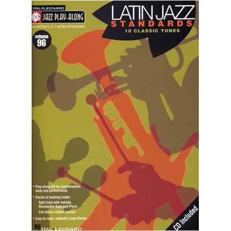JAZZ PLAY-ALONG VOL.96 - LATIN JAZZ STANDARDS (+CD)