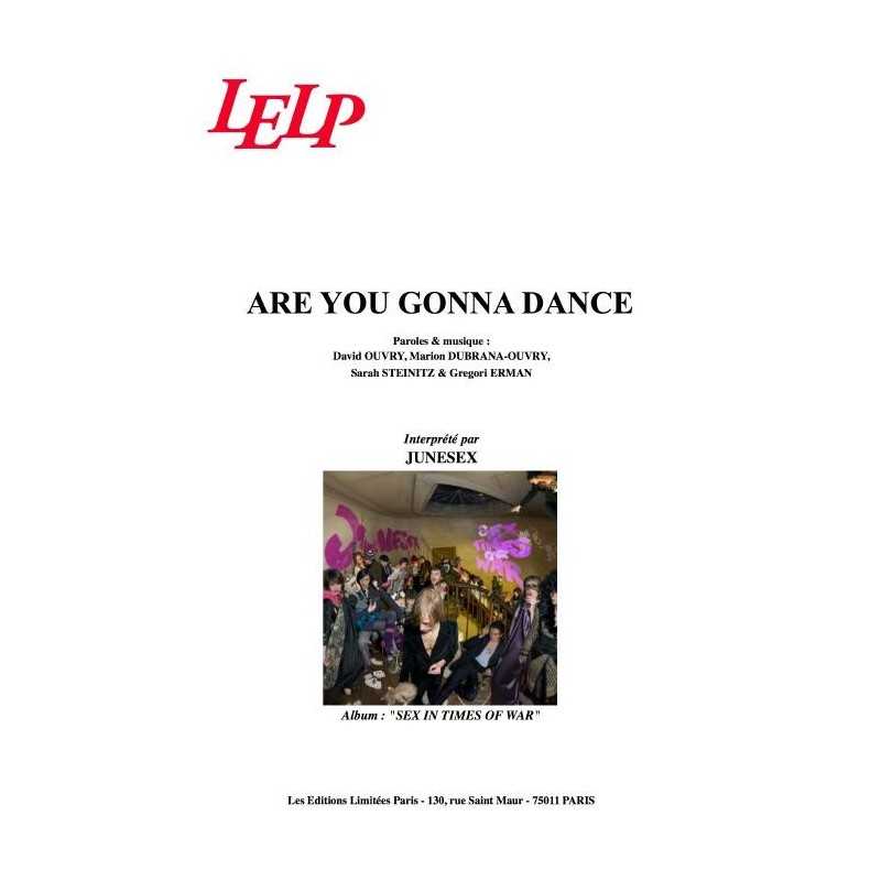 ARE YOU GONNA DANCE