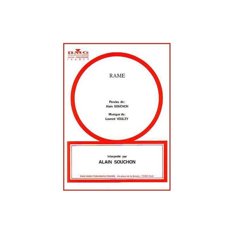 Partition RAME Alain Souchon pdf