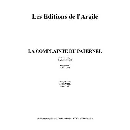 LA COMPLAINTE DU PATERNEL