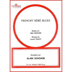 Partition FRENCHY BÉBÉ BLUES Alain SOUCHON