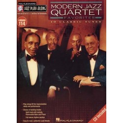 JAZZ PLAY-ALONG VOL.144 - MODERN JAZZ QUARTET (+CD) 