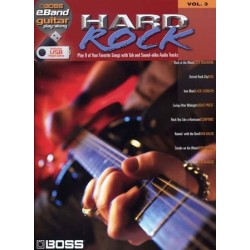 BOSS EBAND GUITAR PALY-ALONG VOL.3 - HARD ROCK (+CLÉ USB)