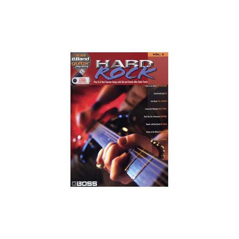 BOSS EBAND GUITAR PALY-ALONG VOL.3 - HARD ROCK (+CLÉ USB)