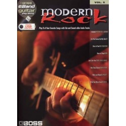 BOSS EBAND GUITAR PLAY-ALONG VOL.5 - MODERN ROCK (+CLÉ USB)