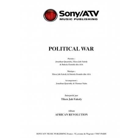 POLITICAL WAR