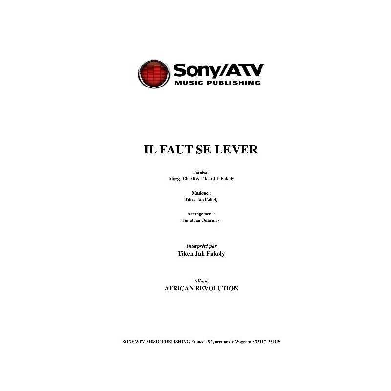 IL FAUT SE LEVER