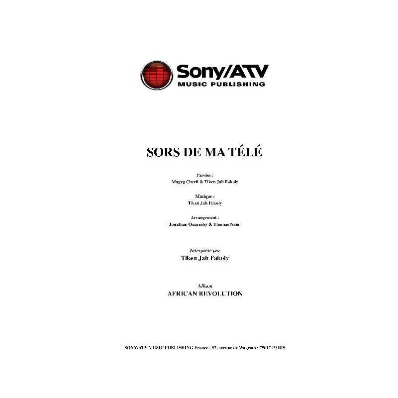SORS DE MA TÉLÉ