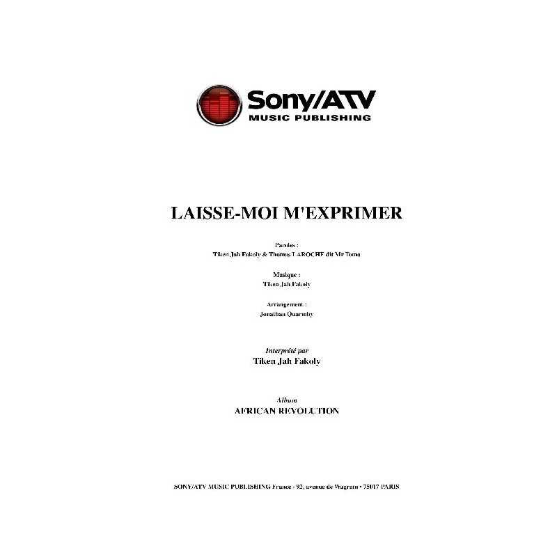 LAISSE-MOI M'EXPRIMER