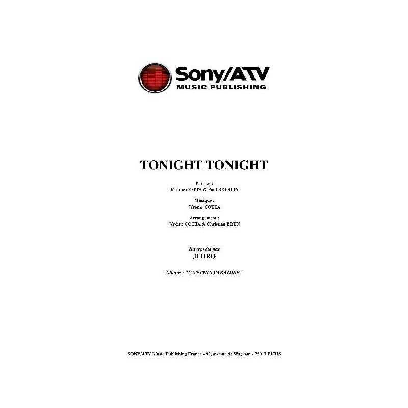 TONIGHT TONIGHT