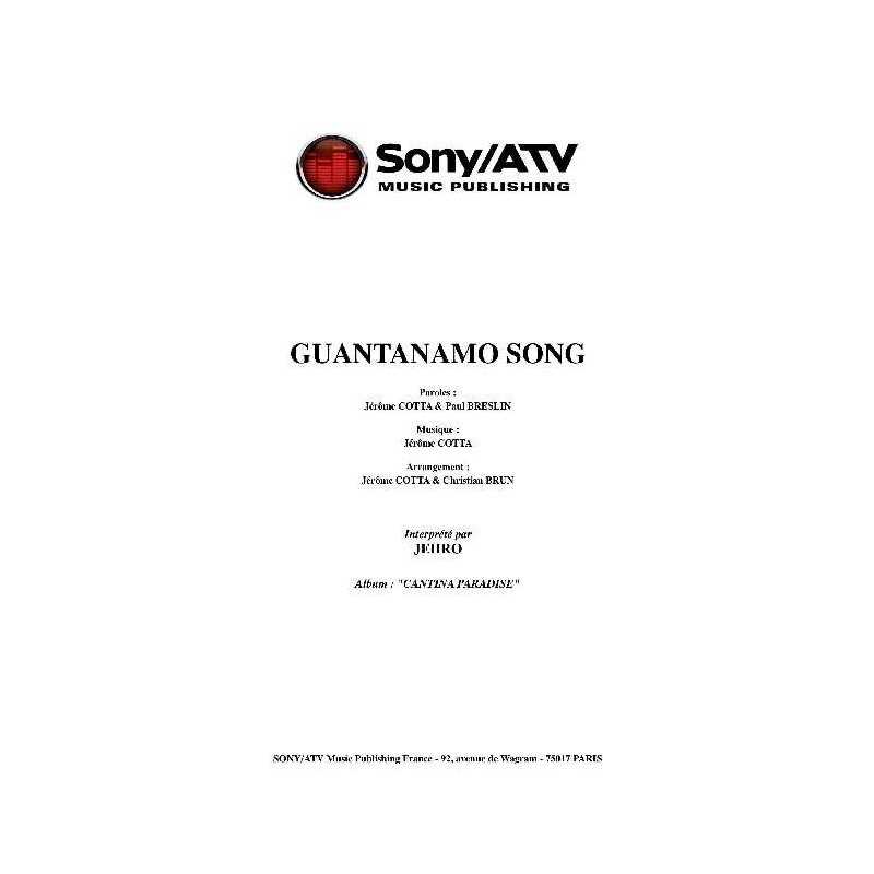GUANTANAMO SONG