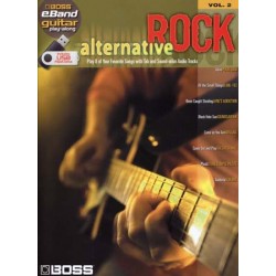 BOSS EBAND GUITAR PLAY-ALONG VOL.2 - ALTERNATIVE ROCK VOL.2 (+CLÉ USB)