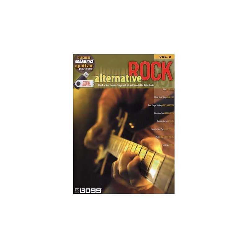 BOSS EBAND GUITAR PLAY-ALONG VOL.2 - ALTERNATIVE ROCK VOL.2 (+CLÉ USB)