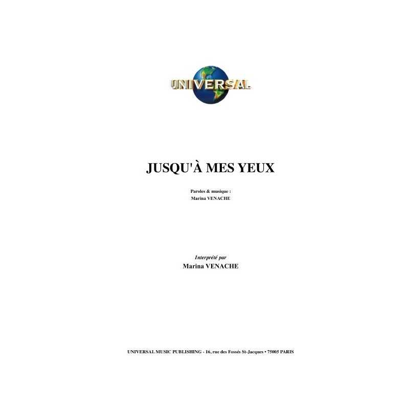 JUSQU'À MES YEUX