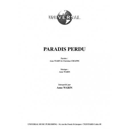 PARADIS PERDU