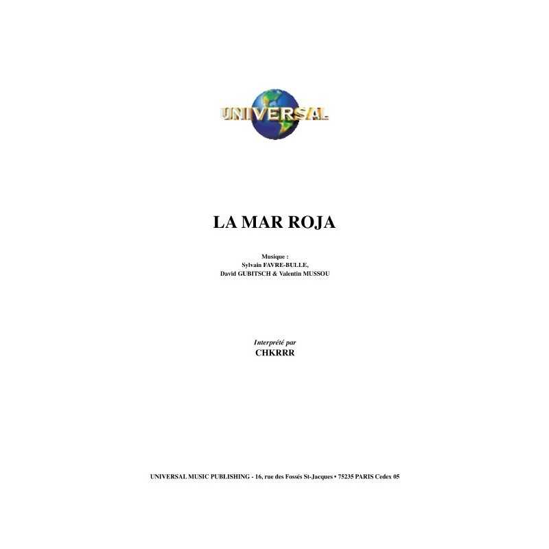 LA MAR ROJA