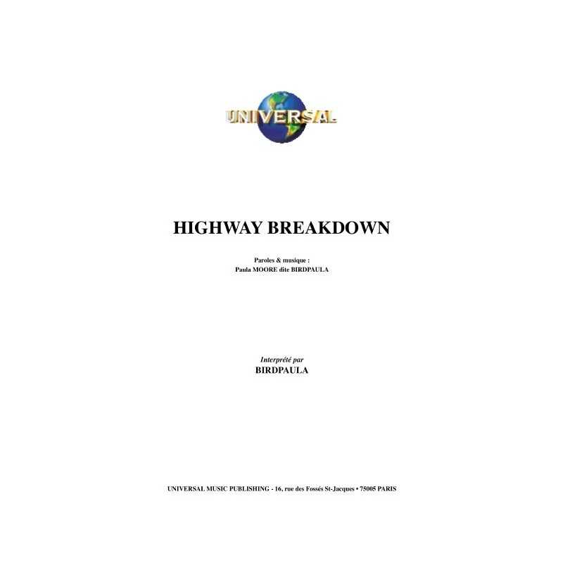 HIGHWAY BREAKDOWN