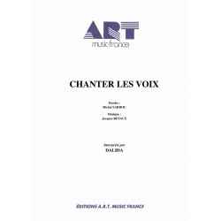CHANTER LES VOIX